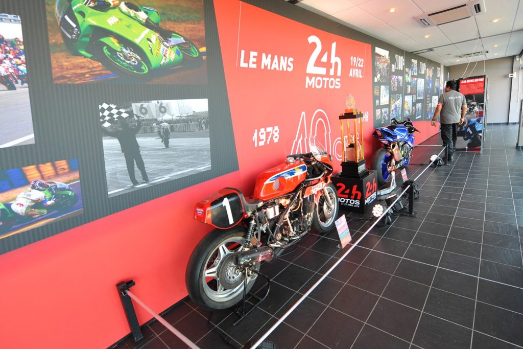 exposition motos les héros du mans