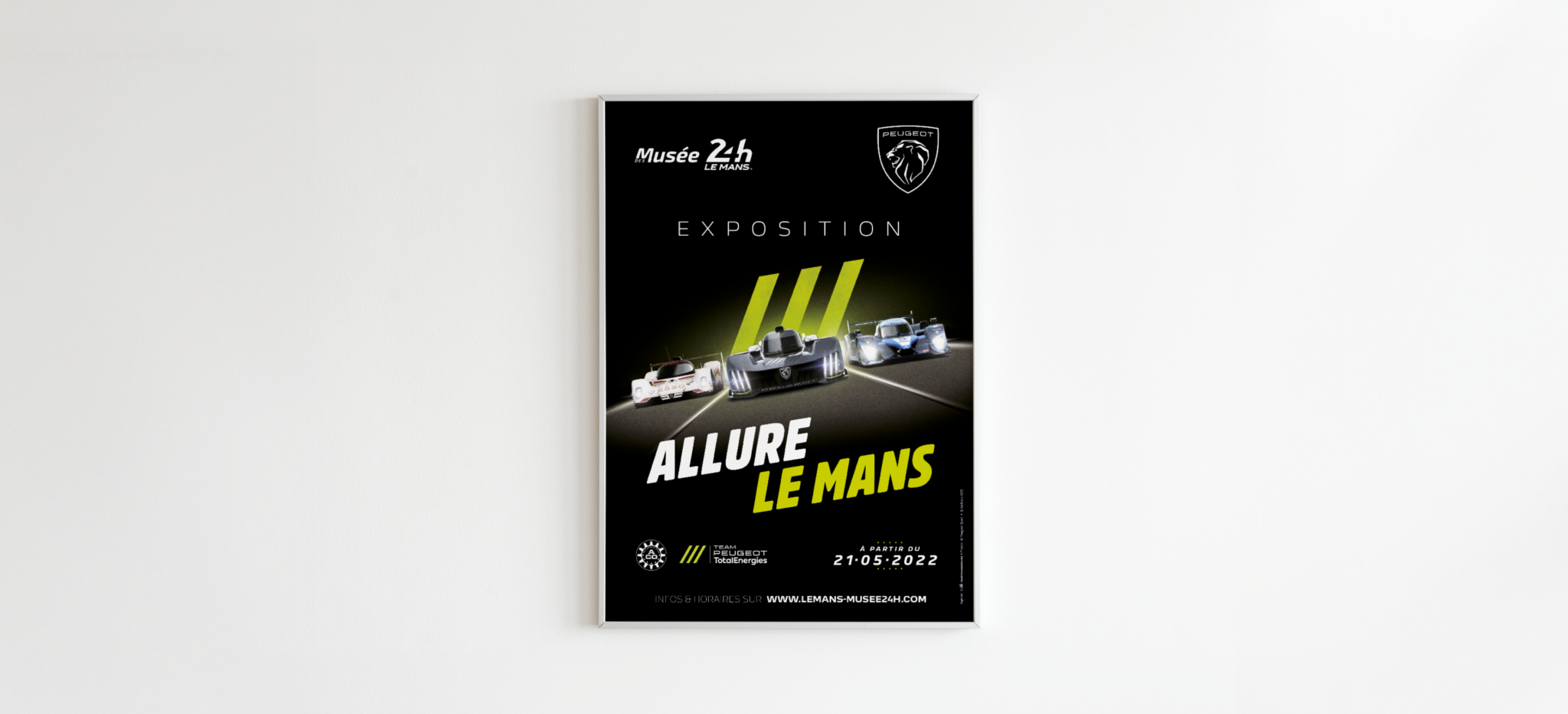 affiche musée des 24 heures du mans