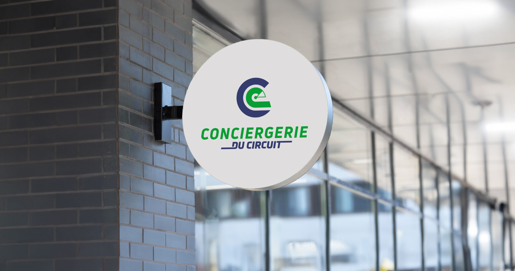 logo enseigne conciergerie du circuit
